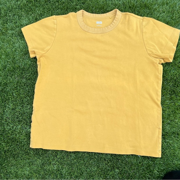 Uniqlo Tops - Uniqlo Mustard Tee